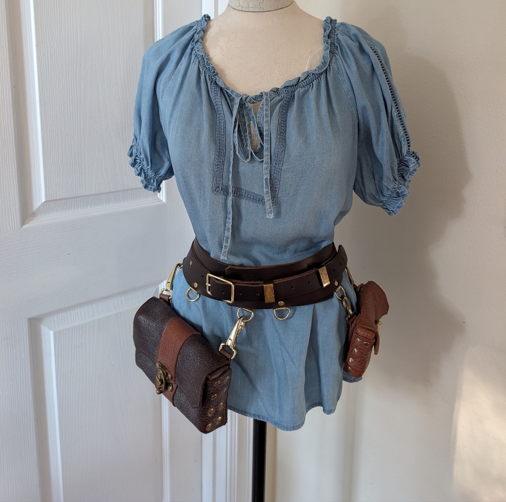 Cosplay, Steampunk, Medieval, Renaissance Belt W / Waist Pouch Bags